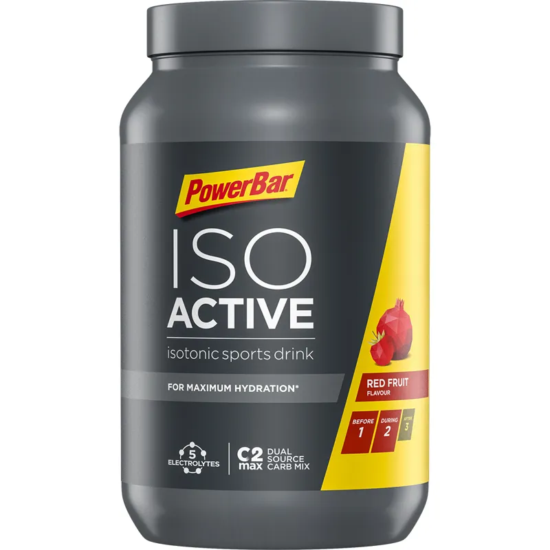 Powerbar IsoActive Jar 1.32kg Red Fruit Punch
